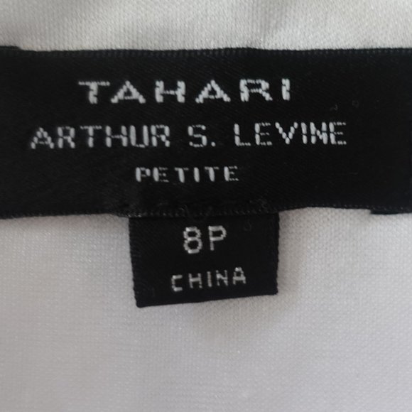 ✨ Tahari Arthur S. Levine Color Block Sheath Midi Dress 8P✨ - Picture 2 of 9